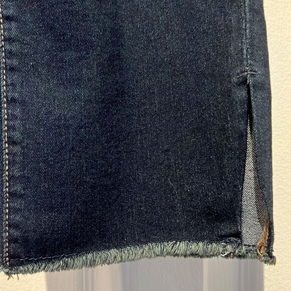Nanette Lepore “Belle” Dark Wash‎ High Rise Ankle Slim Jeans Size 16 - Picture 6 of 13